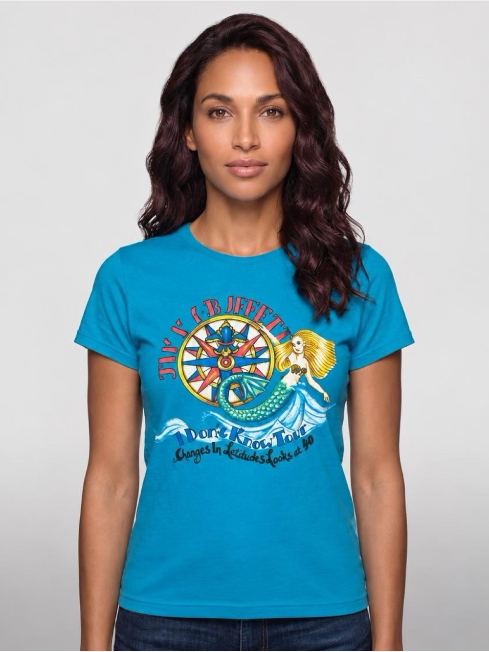 Jimmy Buffett I Don’t Know Tour Concert Graphic Tee S